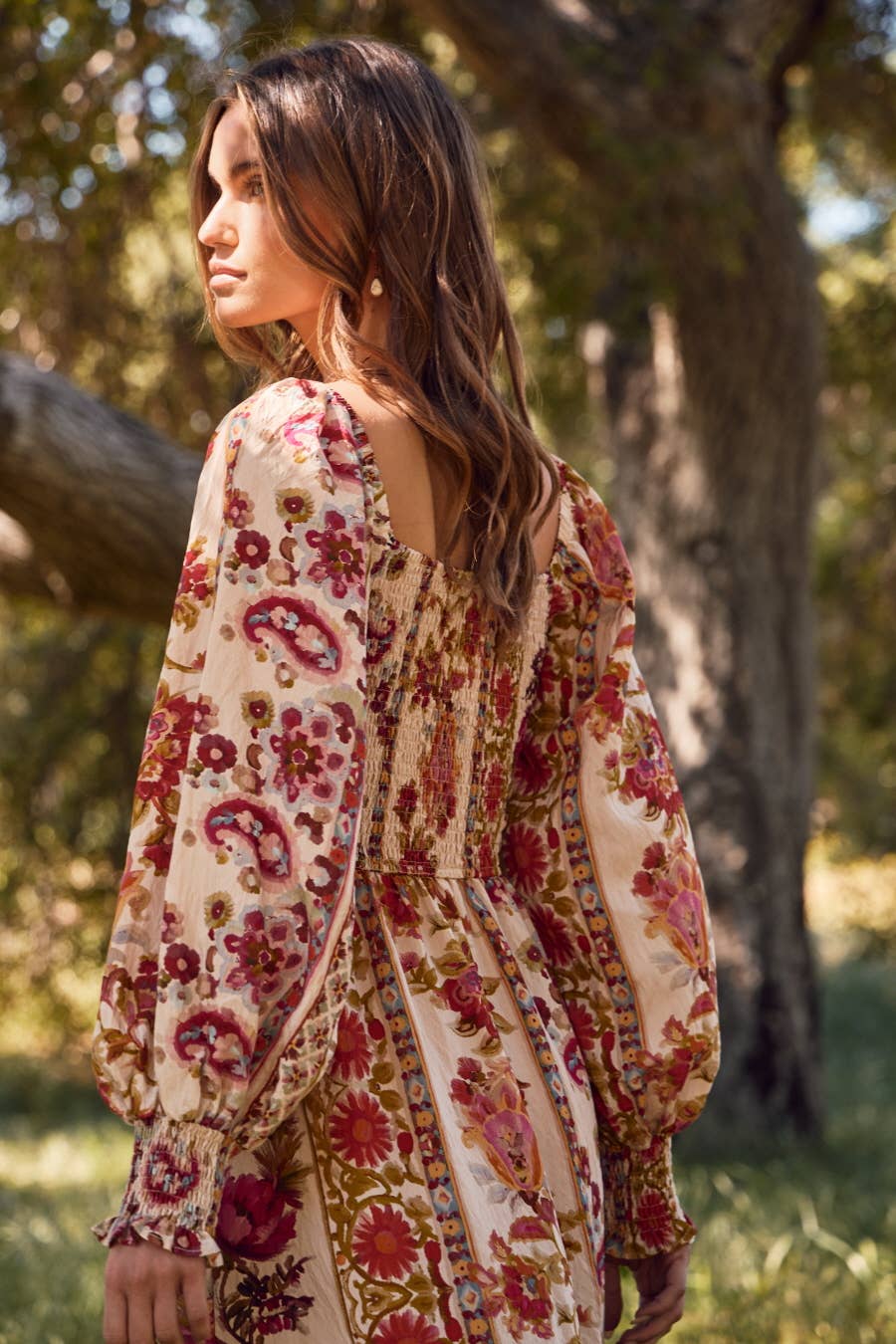 Floral Bohemian Maxi Dress