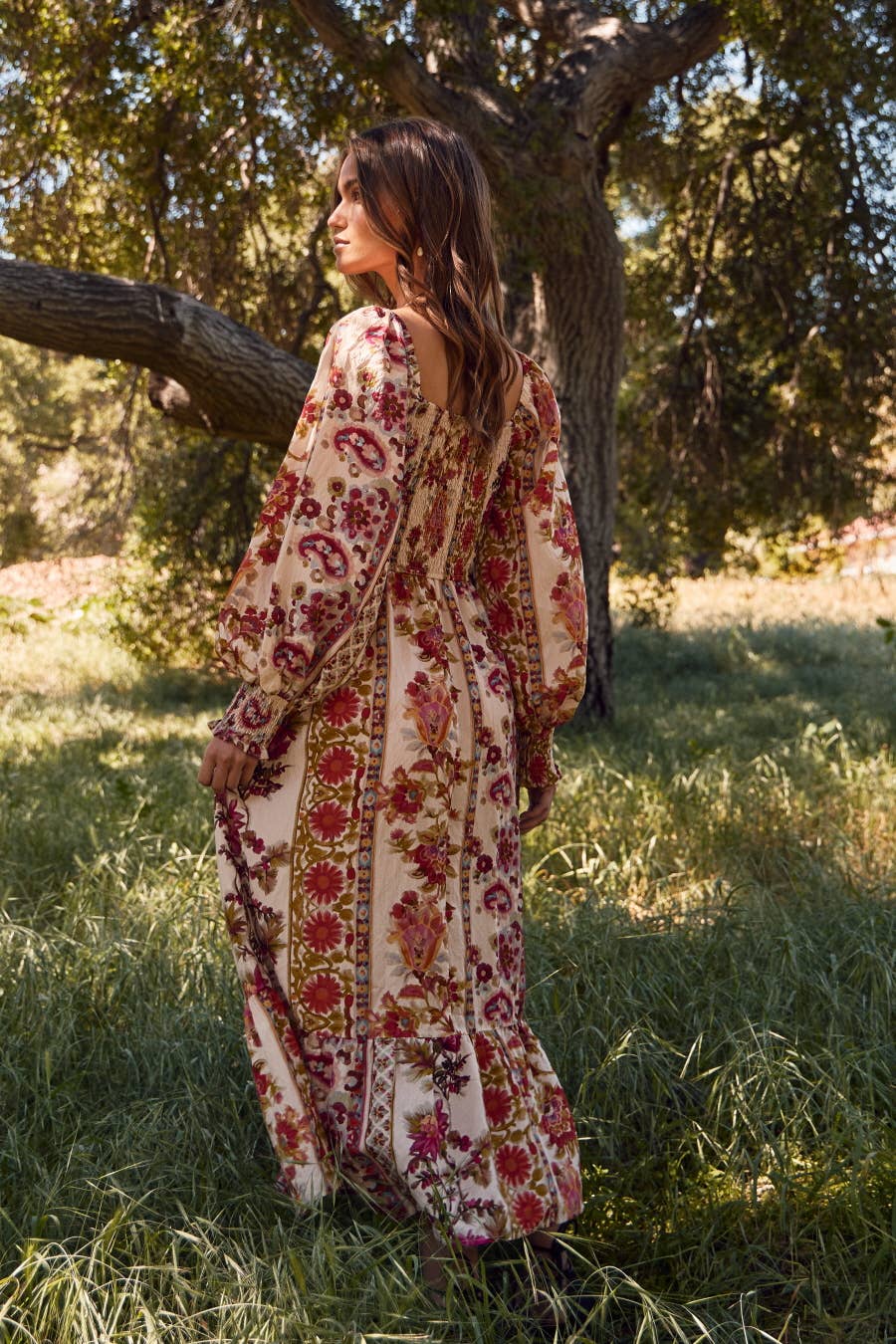 Floral Bohemian Maxi Dress