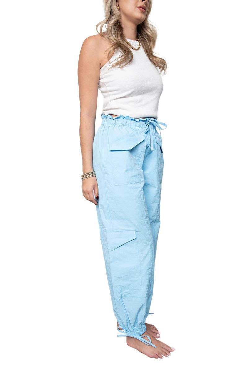 Blue Skies Cargo Style Joggers