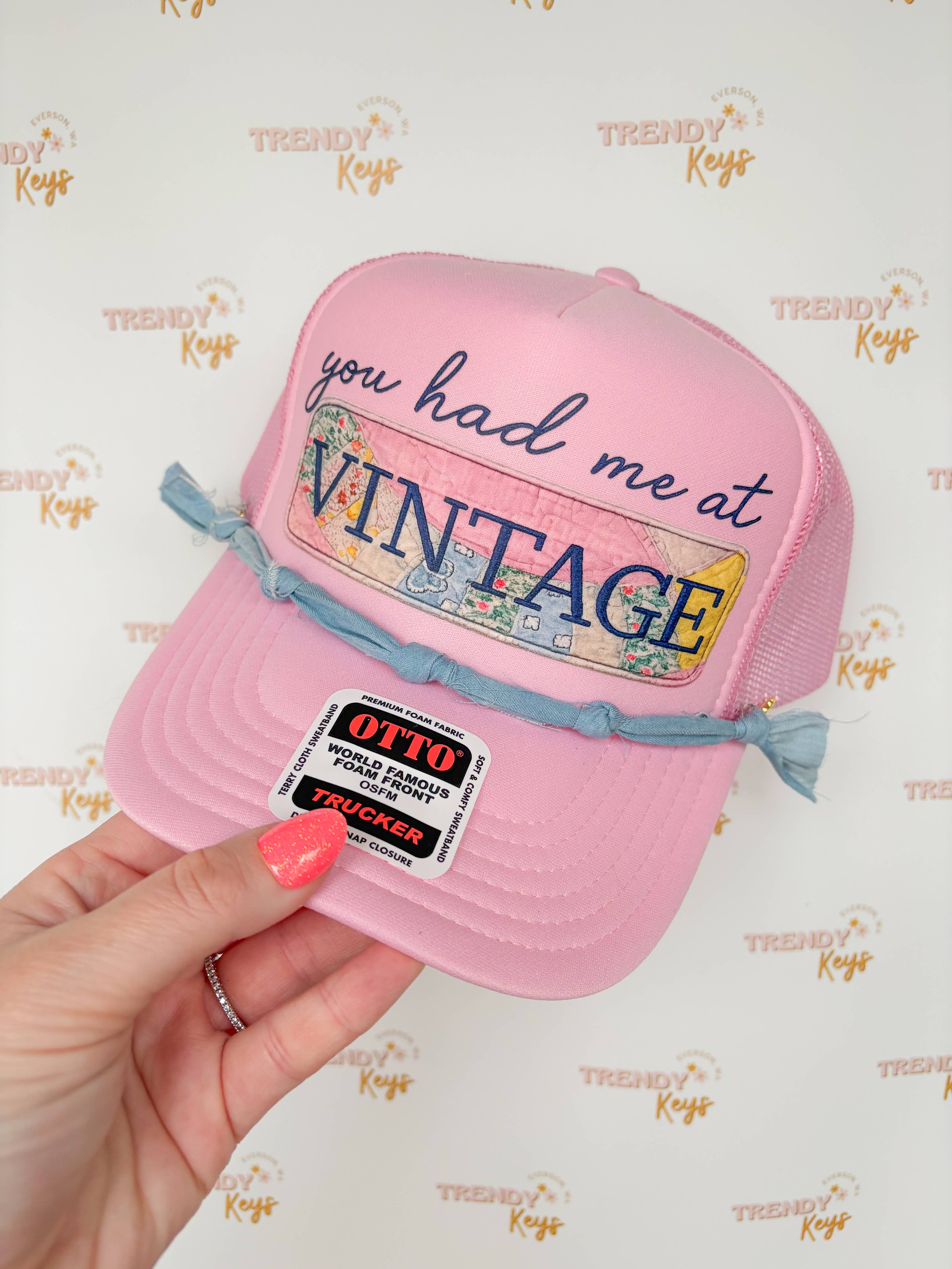 You Had Me At Vintage Trucker Hat