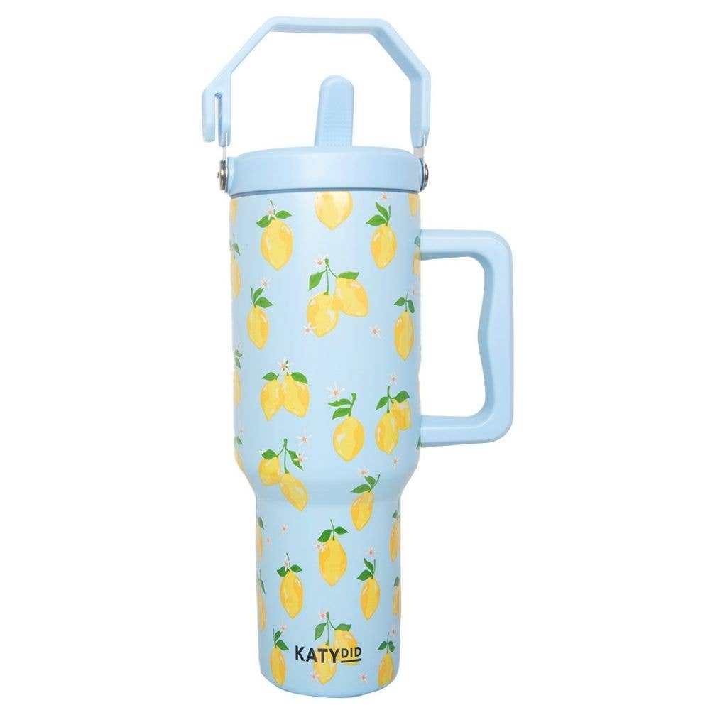 Katydid Zesty Lemons Tumbler