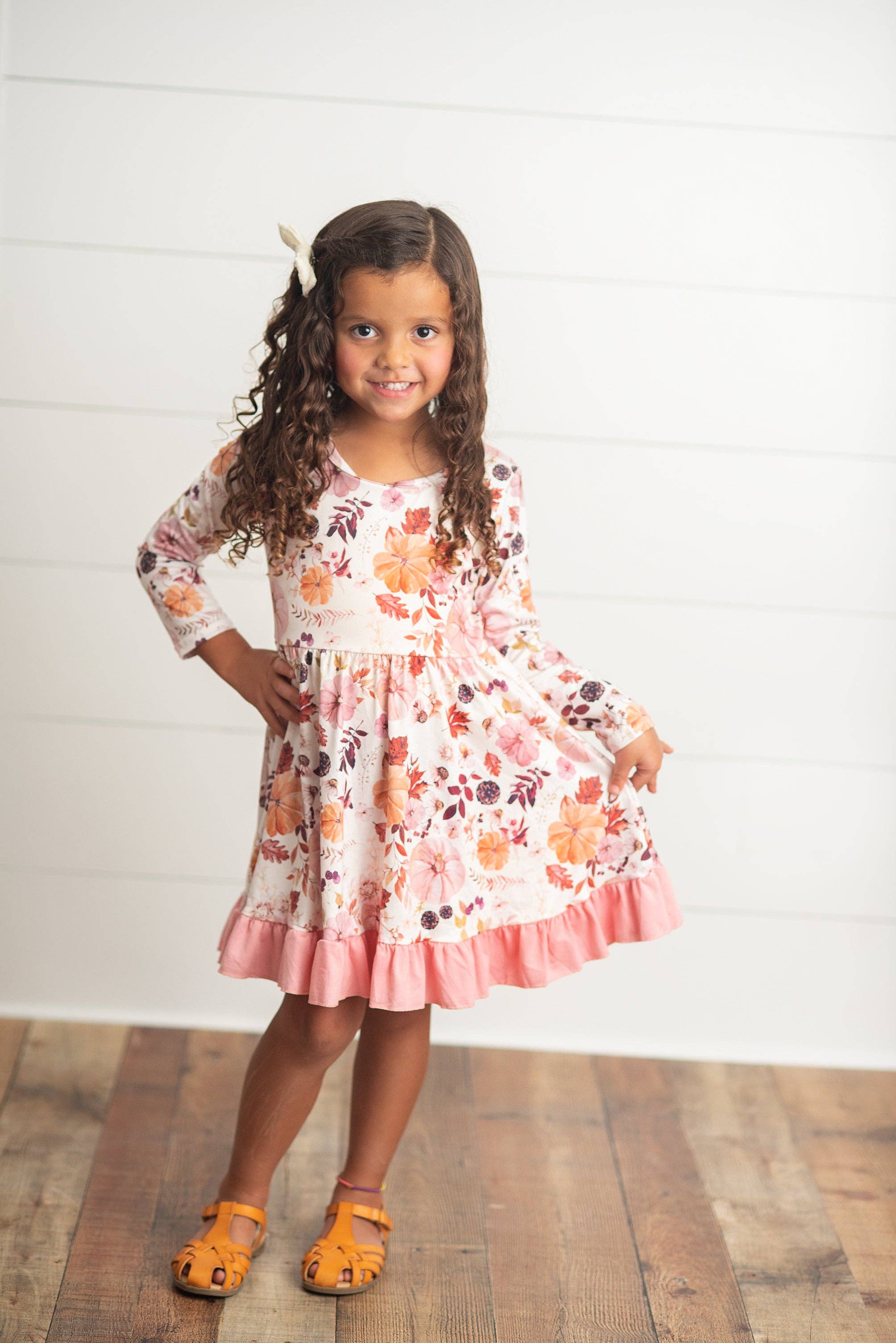"The Pumpkin Power" Swing Dress