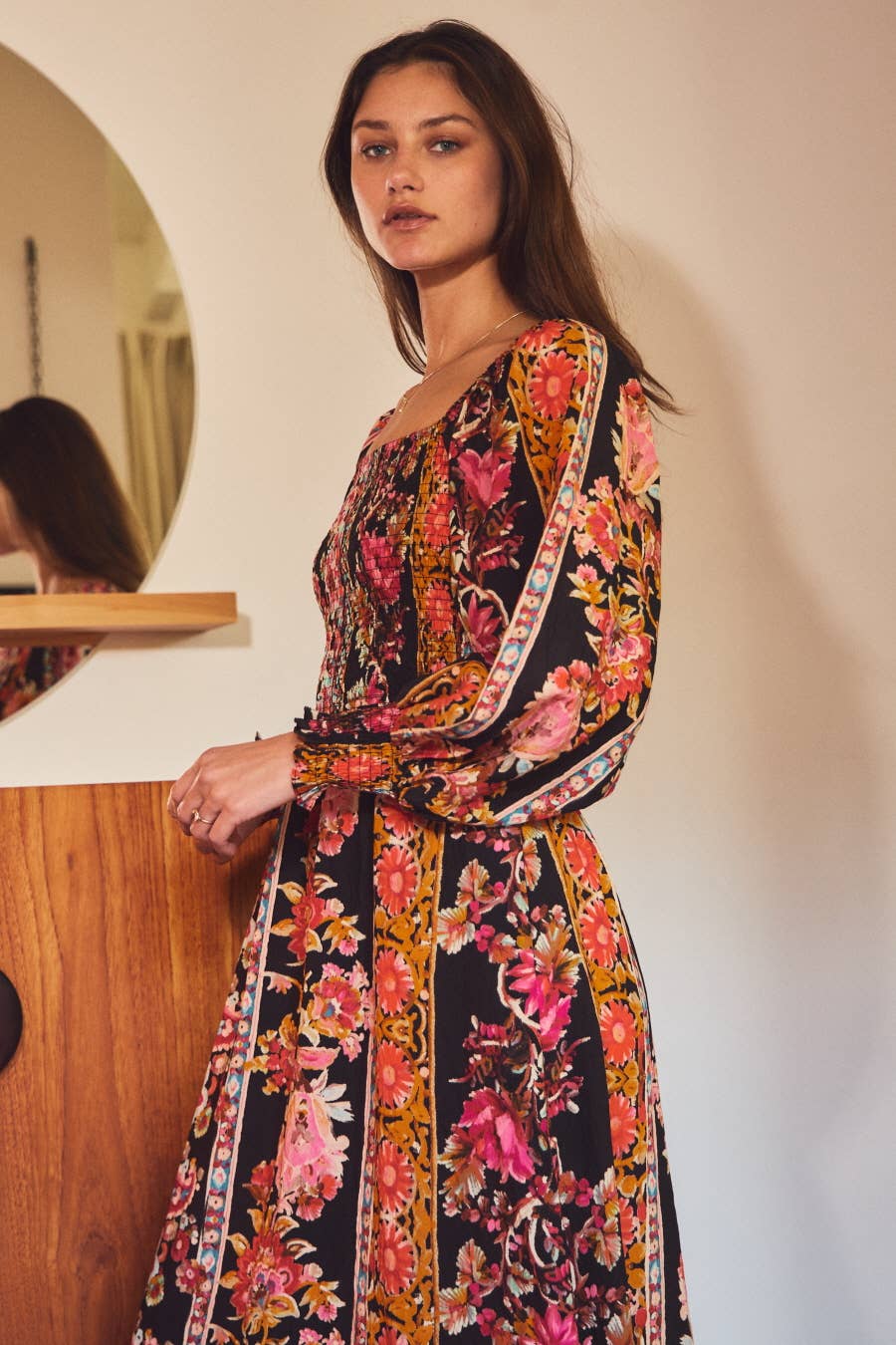 Floral Bohemian Maxi Dress