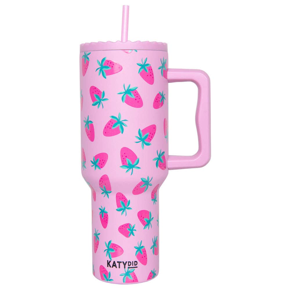 Subtle Strawberry Wholesale 38 Oz Tumbler