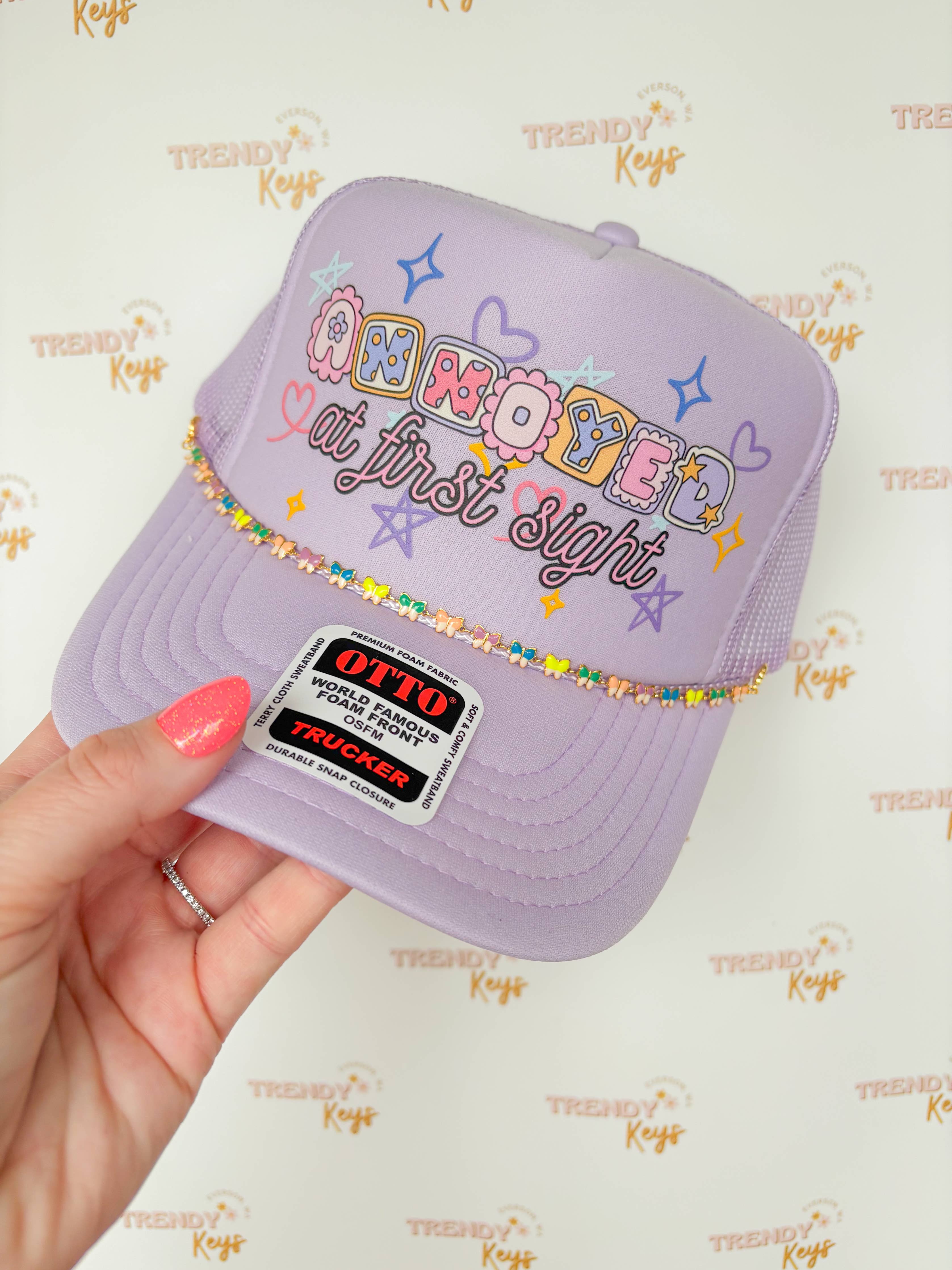 Annoyed At First Sight Trucker Hat