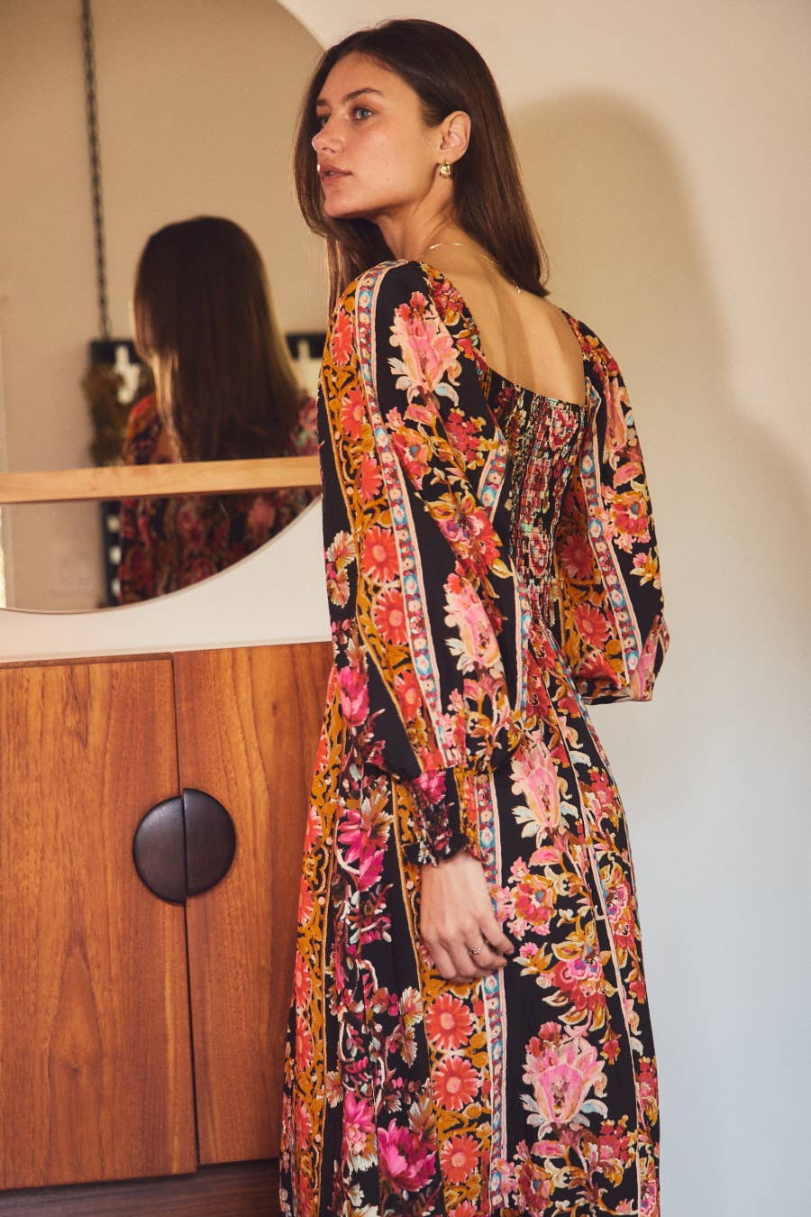 Floral Bohemian Maxi Dress